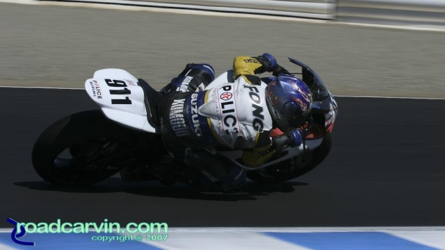 2007 Pro Honda Oils Supersport Championship - Bobby Fong Turn 3 2007 Pro Honda Oils Supersport Championship - Bobby Fong Turn 3